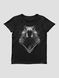 Women's T-shirt "Capybara Monochrome", Black, M