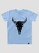 Kid's T-shirt "Desert Cow Skull", Light Blue, 3XS (86-92 cm)