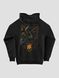 Women's Hoodie "3SAB vs Organisms", Black, M-L