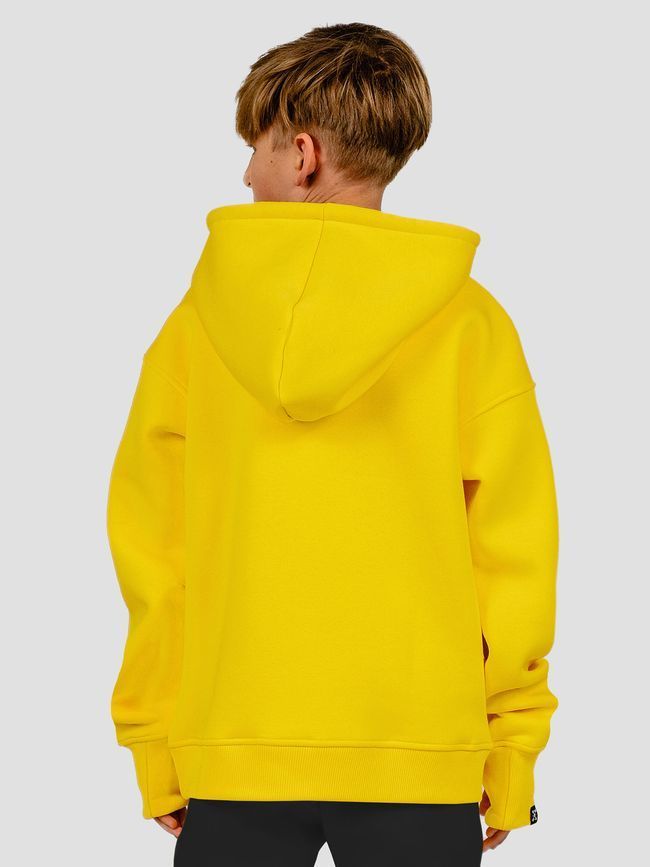 Kid's hoodie "Omlet Vinyl", Light Yellow, XS (110-116 cm)