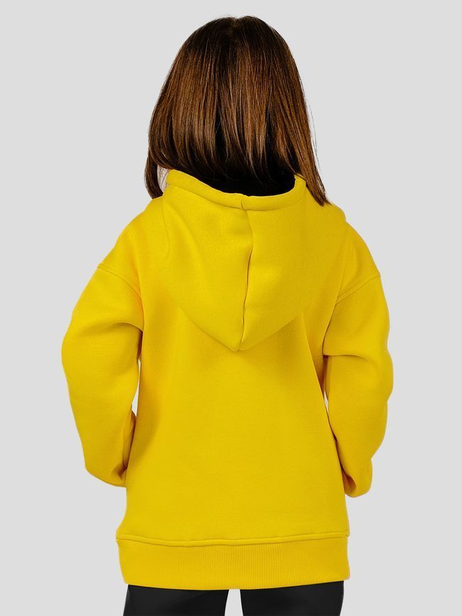 Kid's hoodie "Omlet Vinyl", Light Yellow, XS (110-116 cm)
