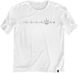 Men's T-shirt Oversize “Pulse of My Heart”, White, XS-S