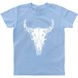 Футболка дитяча "Desert Cow Skull", Світло блакитний, 3XS (1-2 роки)