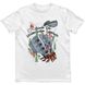Men's T-shirt “Black Sea Underwater Lifestyle”, White, XS