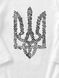 Дитяче боді "Nation Code" з гербом тризубом, Білий, 68 (3-6 міс)