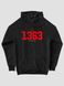 Kid's hoodie "Vinnytsia 1363", Black, XS (110-116 cm)