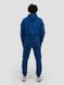 Men's tracksuit set Hoodie with a zipper and Pants Blue, Blue, M-L, L (108 cm)