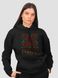 Women's Hoodie “Time To Party”, Black, M-L