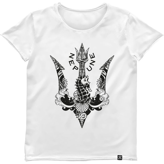 WoMen's T-shirt "Neptune", White, XS