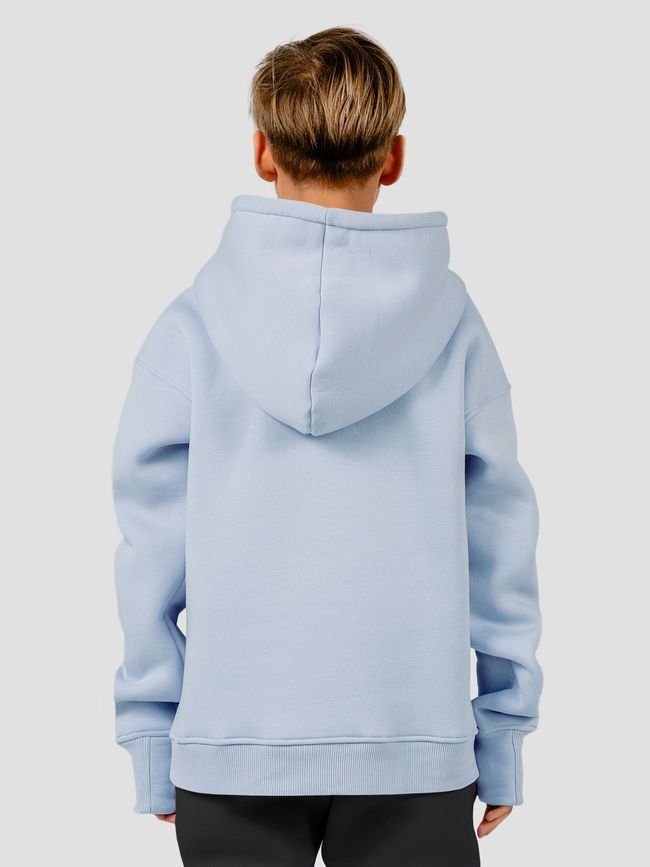 Kid's hoodie "Ukrainian Mars Colony", Light Blue, XS (110-116 cm)