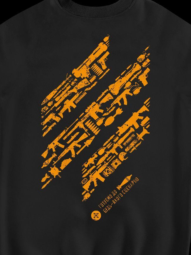 Men's Sweatshirt "3SAB Arsenal", Black, M