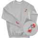 Men's Sweatshirt “Bandera Smoothie Mini”, Gray, XS