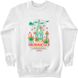 Men's Sweatshirt "The Holiday is Coming", White, XS