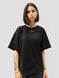 Women's T-shirt Oversize “Machine”, Black, XS-S