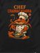 Футболка жіноча "Chef Crabracadabra", Чорний, M