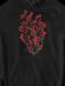 Women's Hoodie "Ukraine In My Heart", Black, XS-S