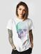Women's T-shirt "Music Skull", White, M