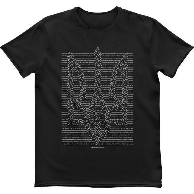 Men's T-shirt "Ukrainian Wave", Black, M