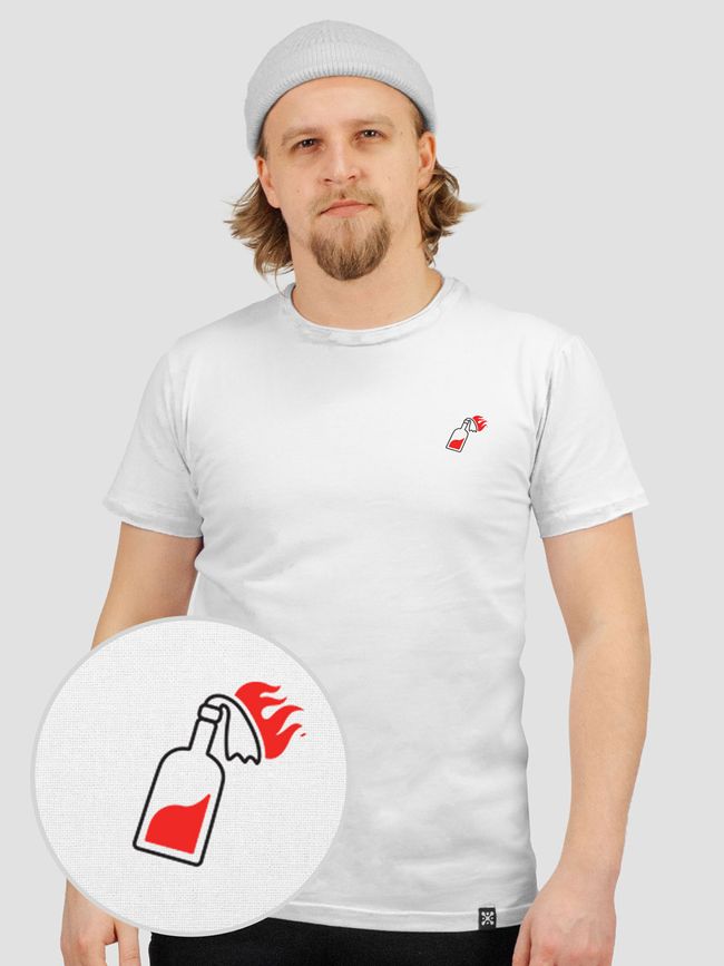 Men's T-shirt “Bandera Smoothie Mini”, White, XS
