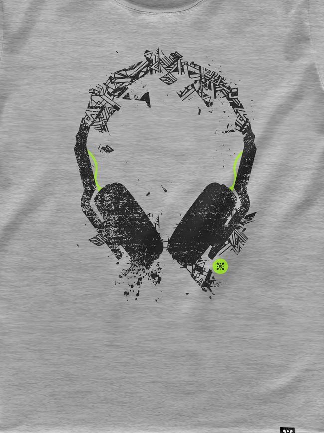 Футболка жіноча "Art Sound", Сірий меланж, M