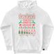 Women's Hoodie “Time To Party”, White, 2XS