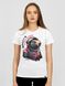 Women's T-shirt "Spacy Capy Mood (Capybara)", White, XS