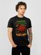 Men's T-shirt "Strawberrini Flamangini", Black, M