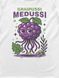 Футболка жіноча "Grapussi Medussi", Білий, M