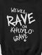 Свитшот женский &rdquo;We will Rave on Khuylo&rsquo;s Grave&rdquo;, Черный, M