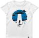 Women's T-shirt “Space Warship”, White, XS