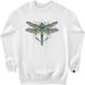 Men's Sweatshirt "Operation Dragonfly", White, XS