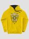 Kid's hoodie "Bandera Yazychnytstvo", Light Yellow, 3XS (86-92 cm)