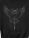 Women's Sweatshirt "The Owl of Main Directorate of Intelligence", Black, M