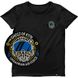 Women's T-shirt with a Changeable Patch “The Ghost of Kyiv”, Black, M