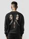 Men's Sweatshirt ”Twosome Nuns”, Black, M