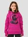 Kid's hoodie "Spacy Capy Mood (Capybara)", Sweet Pink, XS (110-116 cm)