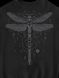 Світшот чоловічий "Dragonfly", Чорний, S