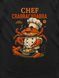 Men's T-shirt "Chef Crabracadabra", Black, M