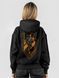 Women's Hoodie "3SAB vs AI Robots", Black, M-L