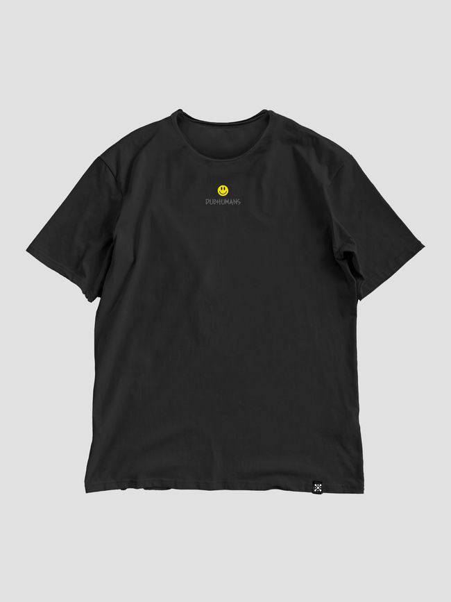 Men's T-shirt Oversize “Acid House Staff”, Black, XS-S