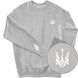 Men's Sweatshirt “Trident Liberty Mini”, Gray, XS