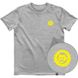 Men's T-shirt “Sunflower”, Gray melange, XS