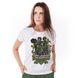 Women's T-shirt with “Armed Forces of Ukraine”, White, M