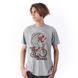 Men's T-shirt "The Crucian Fish the Game Has Begun", Gray melange, M