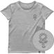 Women's T-shirt “Sunflower Harvest”, Gray melange, XS