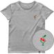Women's T-shirt “Vyshnya (Cherry)”, Gray melange, XS
