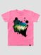 Kid's T-shirt "Carpathian Face", Sweet Pink, 3XS (86-92 cm)