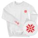 Women's Sweatshirt “Genetic Code Mini”, White, XS