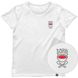 Women's T-shirt “Borsch”, White, XS