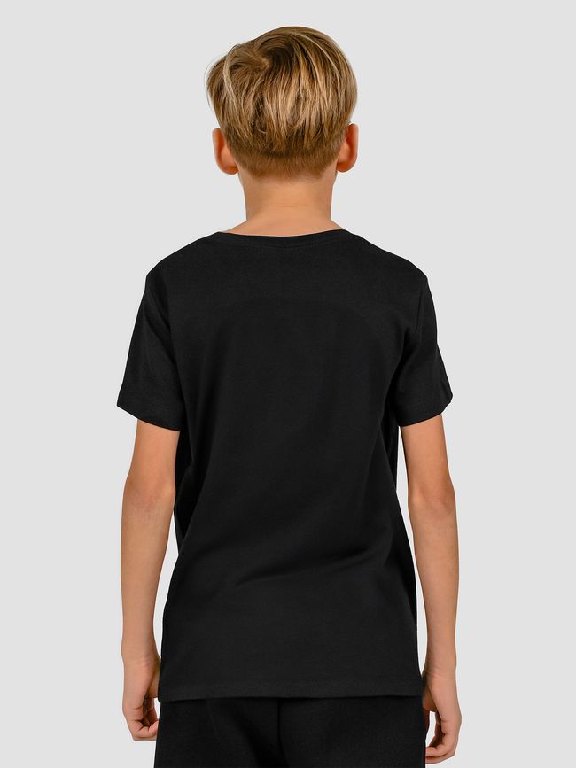 Kid's T-shirt "Enjoy, be Capy (Capybara)", Black, XS (110-116 cm)
